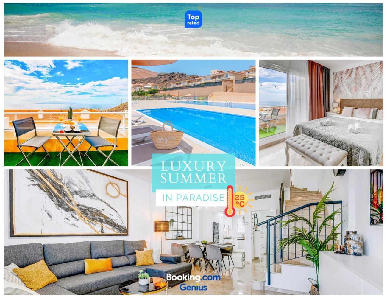 Luxury Holiday House Tenerife Puerto de Santiago  Eksteriør billede